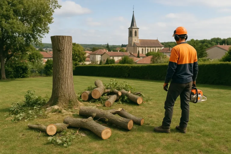 Abattage d'arbre a Ludres